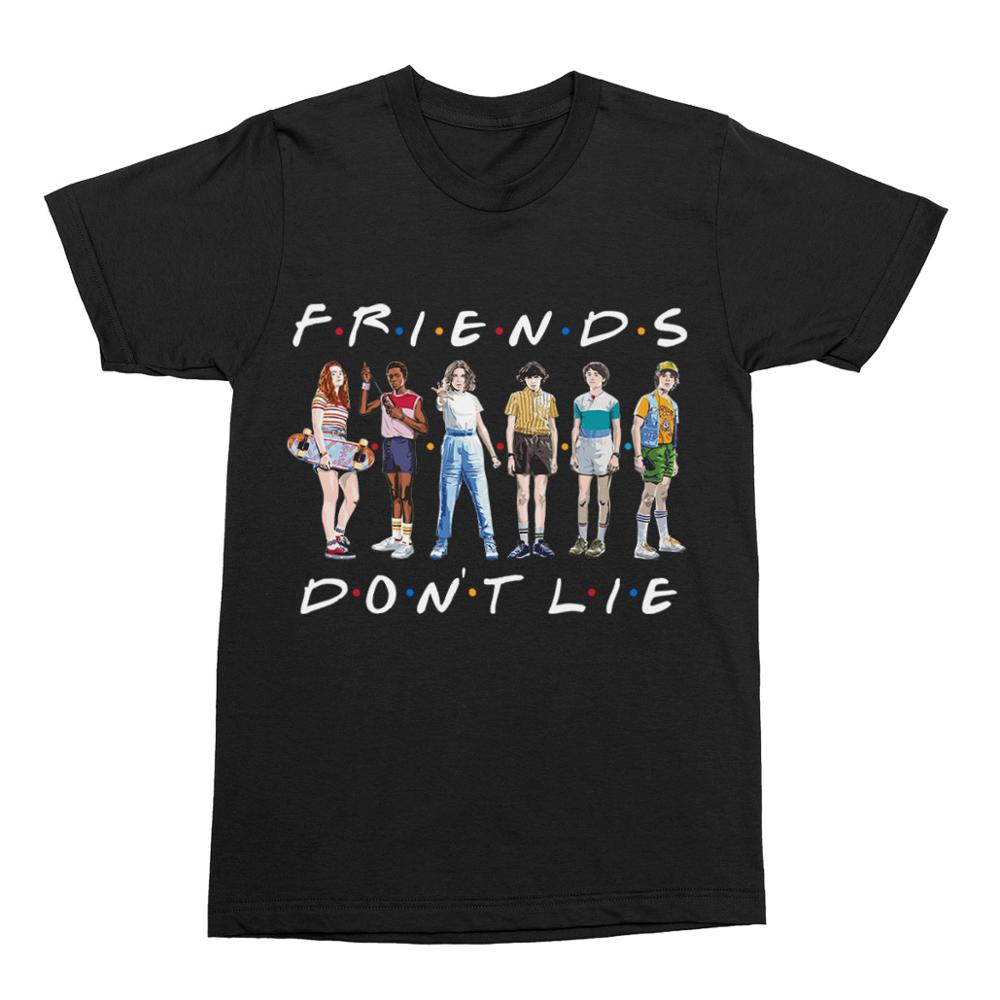 Camiseta Stranger Things "Friends do not lie" Frikhala