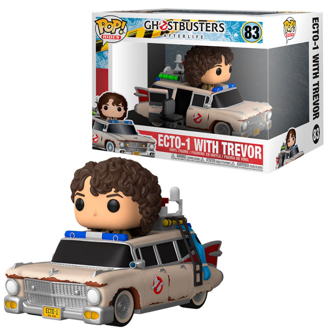 Funko POP 83 Ghostbusters Afterlife Ride Ecto 1 With Trevor Frikhala