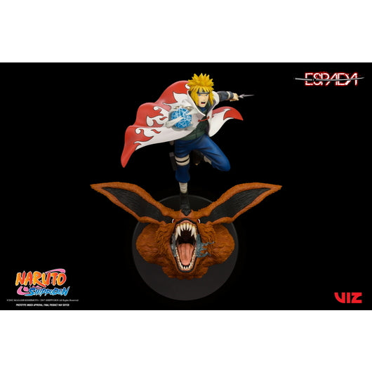 Figura Naruto Shippuden Minato Namikaze vs Kyubi Breach
