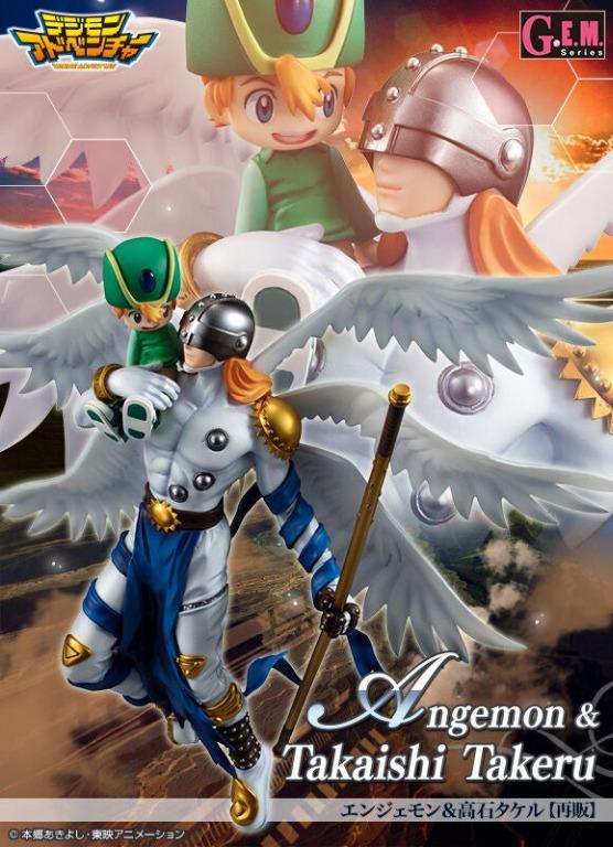 Angemon & T.K Digimon Adventure G.E.M Megahouse