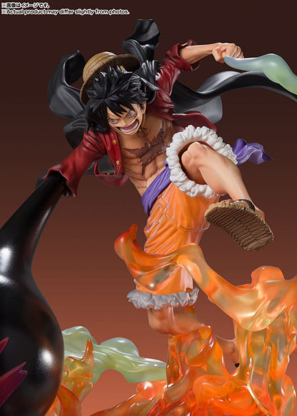One Piece Estatua PVC FiguartsZERO (Extra Battle) Luffy Red Roc 45 cm