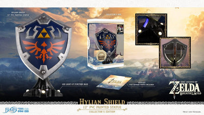 The Legend of Zelda Breath of the Wild Estatua PVC Hylian Shield Collector's Edition 29 cm