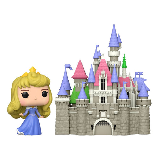 Disney: Ultimate Princess POP! Town Vinyl Figura Aurora & Castle (La bella durmiente) 9 cm