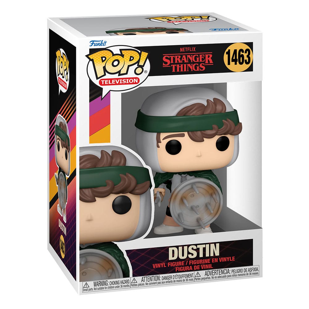 Funko POP! Stranger Things Dustin with Shield