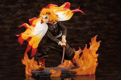 Demon Slayer: Kimetsu no Yaiba Estatua ARTFXJ PVC 1/8 Kyojuro Rengoku Bonus Edition 22 cm
